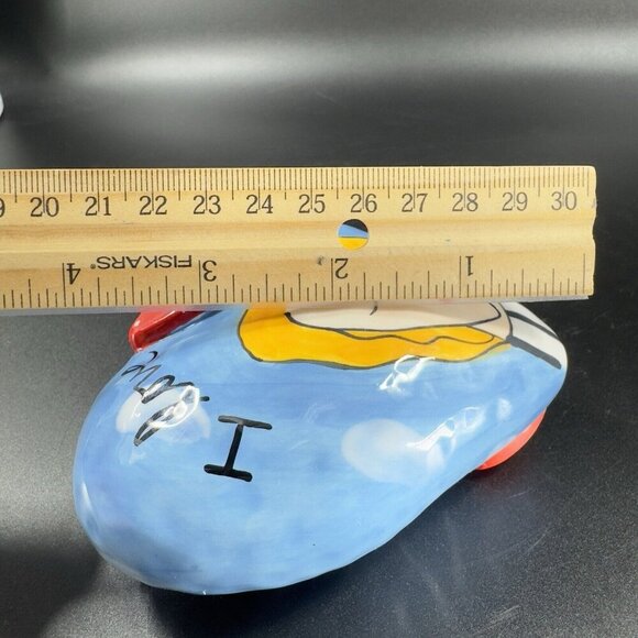 Sandra Magsamen for Silvestri Ceramic Heart Rattle I Love You Figure Decor VTG - Picture 4 of 14